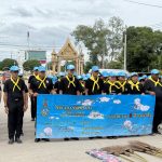 ชุดจิตอาสาบำเพ็ญประโยชน์ สภ.พัฒนานิคม ร่วมกิจกรรมจิตอาสาเพื่อถวายเป็นพระราชกุศลแด่สมเด็จพระนางเจ้าสิริกิติ์ พระบรมราชินีนาถ พระบรมราชชนนีพันปีหลวง