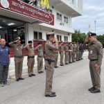พล.ต.ต.ยรรยง สันติปรีชาวัฒน์ ผู้บังคับการตํารวจภูธรจังหวัดลพบุรี เข้าตรวจเยี่ยม สภ.พัฒนานิคม
